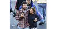 Nella foto del settimanale Oggi, Lorenzo e Laetitia a passeggio a Las Vegas.