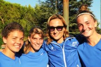 La squadra italiana.