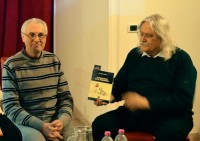 Nella foto Summa con l'editore Armando Siciliano.