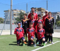 Nella foto la squadra under 12, Francesco Capodieci, Christian Maggio, Gabriele Russo, Fabio Spadaccini, Alessio Pasimeni, Luca Cazzolla, Andrea Carriero, Mirko Sottemano, Simone Bitonti, Riccardo Saracino, Allenatore Benedetto Urgese, dirigente Melchiorre Marsala.