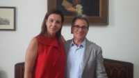 L'assessore Catanzaro e il sindaco Molfetta