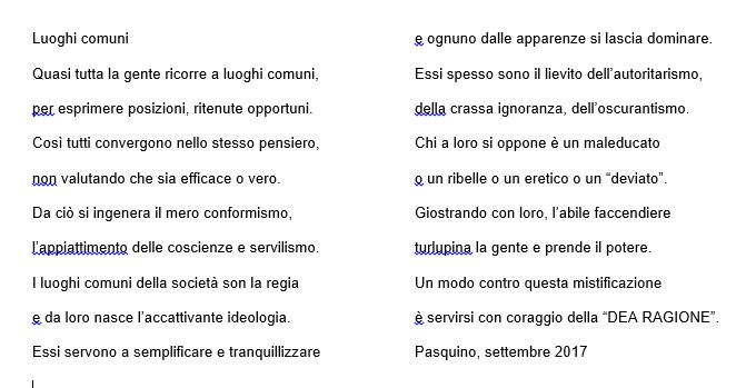 luoghi comuni