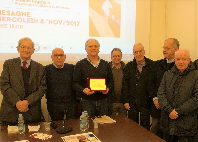 Da sinistra on. Violante, Faggiano, Taurisano, Molfetta, Scoditti, Sconosciuto e Franco.
