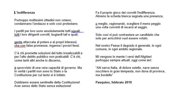 Lindifferenza