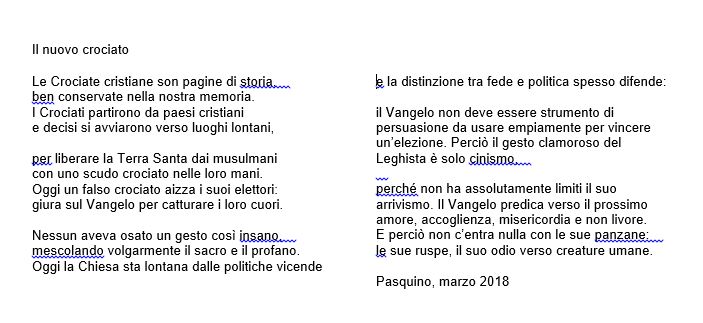 Il nuovo crociato