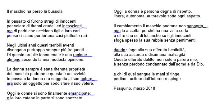 Maschio ha perso la bussola