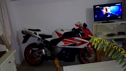 La moto di Federico Barbarossa
