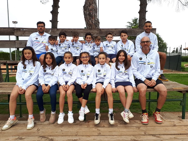 I ragazzi qualificati per il Master Regionale FITJP con i maestri