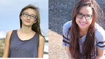 Da sinistra Anna Capodieci e Giorgia Montanaro