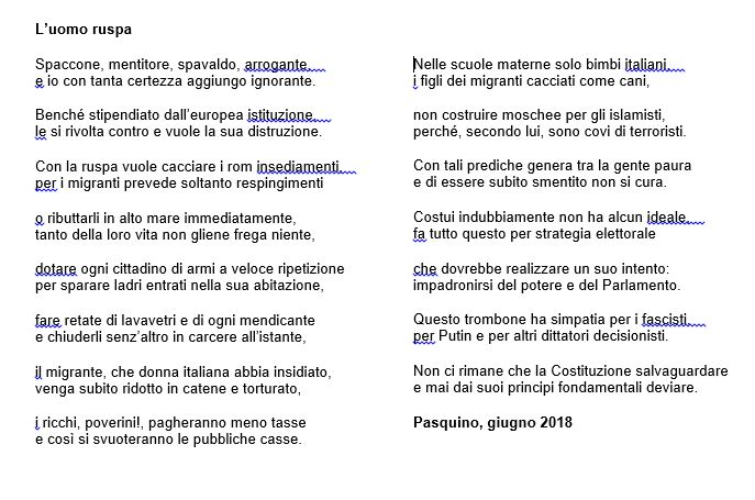 Uomo ruspa