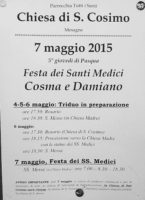 manifesto festa S Cosimo