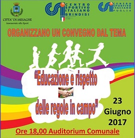 convegno educazione e rispetto regole campo