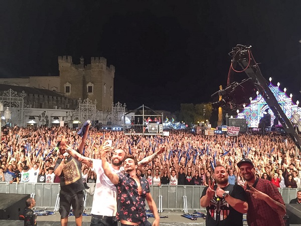 l’anno scorso in piazza porta grande a mesagne