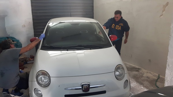 auto rubata