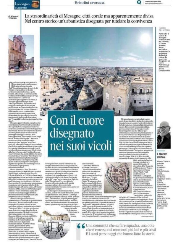 mimmo tardio scrive su Mesagne