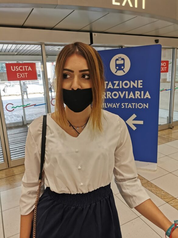 angela con mattia saracino