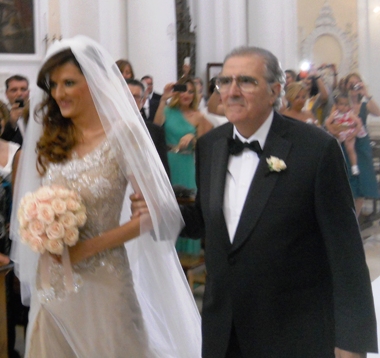 stefania scoditti e il padre sergio