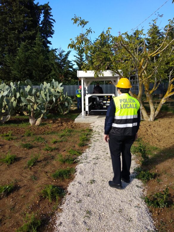 vigili urbani cantieri campagna