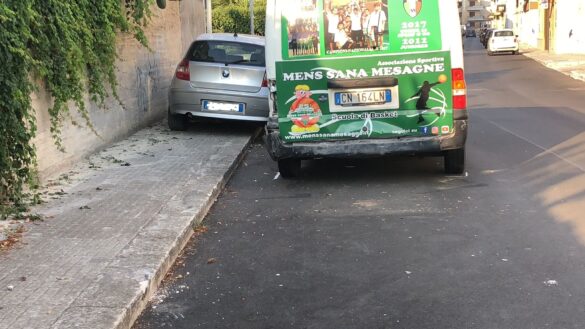 auto danneggiate via Udine1