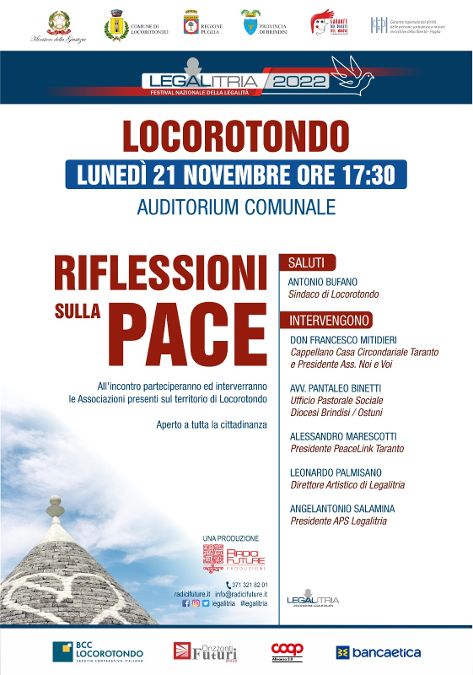 RIFLESSIONI DI PACE_21 NOV 2022