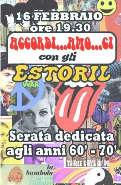 Locandina evento Accordiamoci con gli Estoril